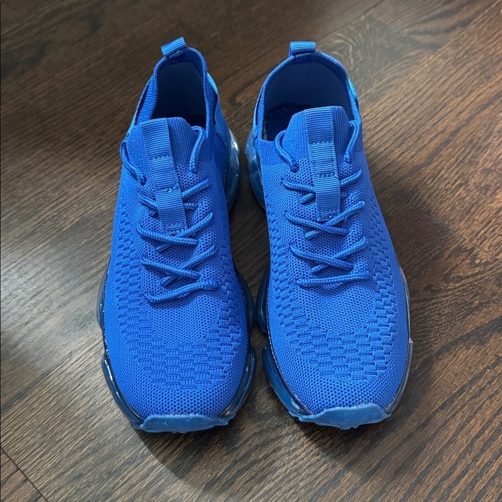🔵 NEW! La Sheelah Stylish Blue Women's Shoes Fashion Sneakers Size 7 - Picture 3 of 8